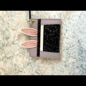 Kate Spade bunny cardholder